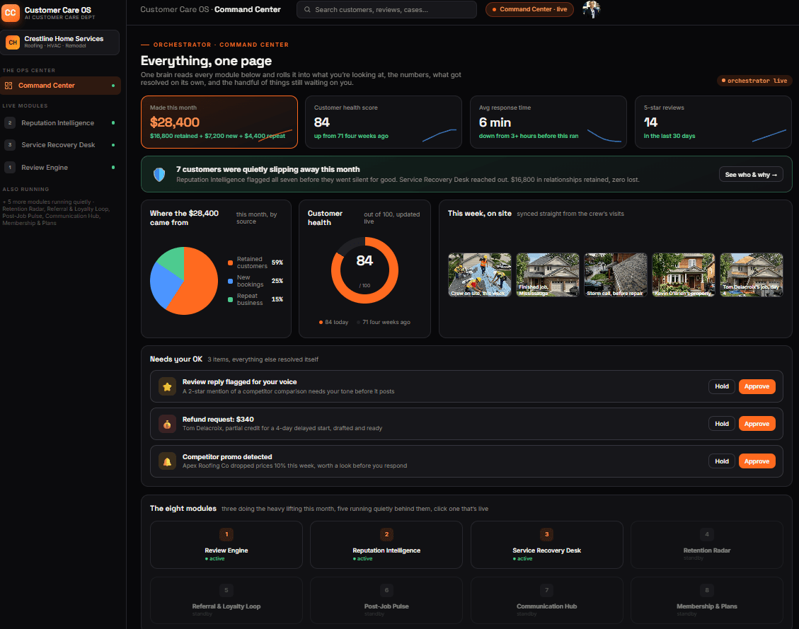 The Orchestrator & The Human Layer UI